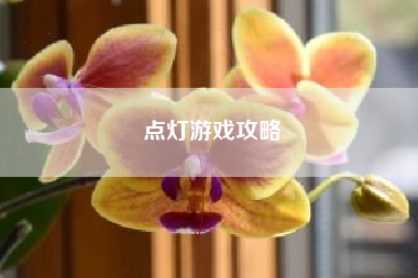 点灯游戏攻略