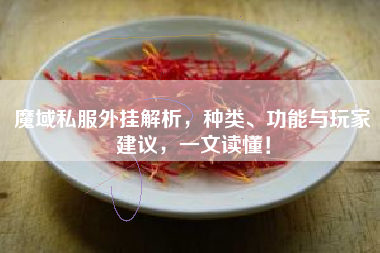 魔域私服外挂解析，种类、功能与玩家建议，一文读懂！