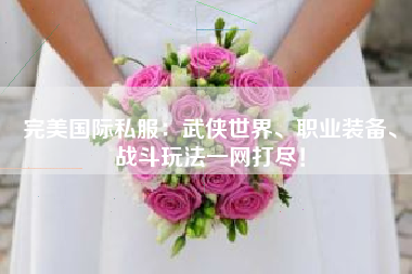  完美国际私服：武侠世界、职业装备、战斗玩法一网打尽！