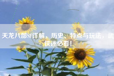 天龙八部SF详解，历史、特点与玩法，武侠迷必看！