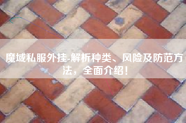 魔域私服外挂-解析种类、风险及防范方法，全面介绍！