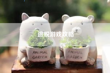 逃脱游戏攻略