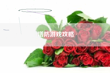 塔防游戏攻略
