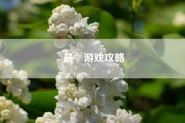 最囧游戏攻略