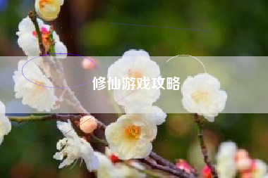 修仙游戏攻略