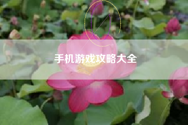 手机游戏攻略大全